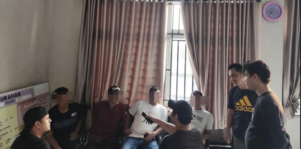 Polisi Ciduk 4 Pelaku Pemalakan Pedagang di Kawasan Puspemkab Tangerang