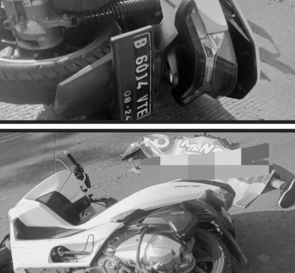 Pengendara Motor Tewas Terlindas Truk Tangki di Tangerang