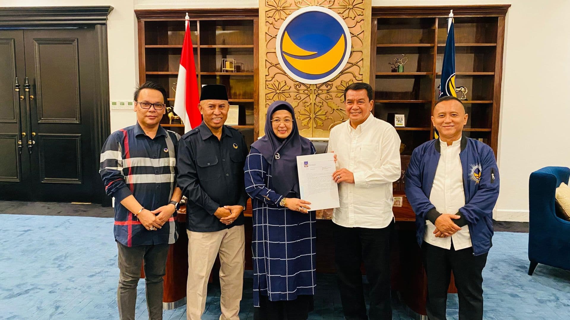 Rekomendasi Nasdem Jatuh ke Maesyal-Intan