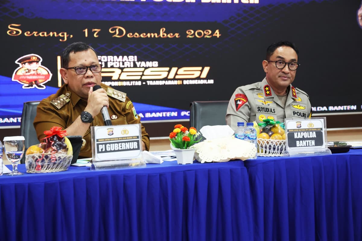 PJ Gubernur Banten Pastikan Perayaan Nataru 2024-2025 Aman dan Nyaman